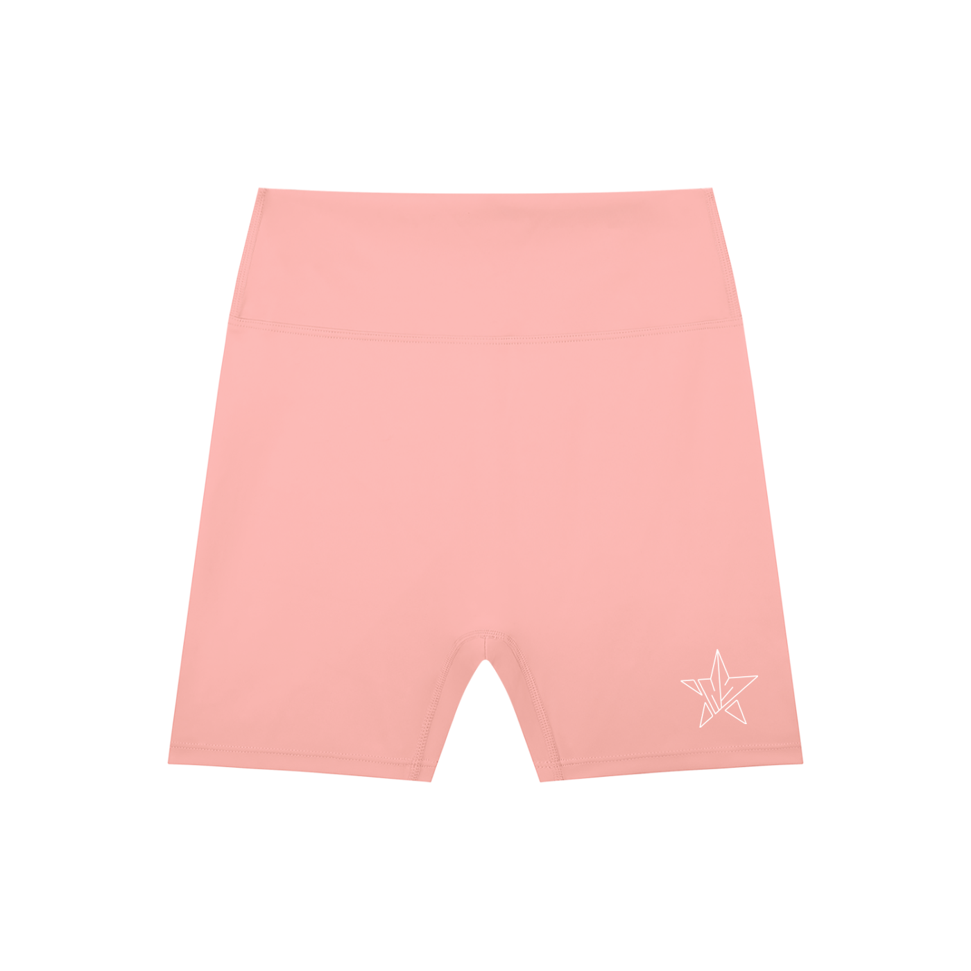 High-Waisted Blend Biker Shorts