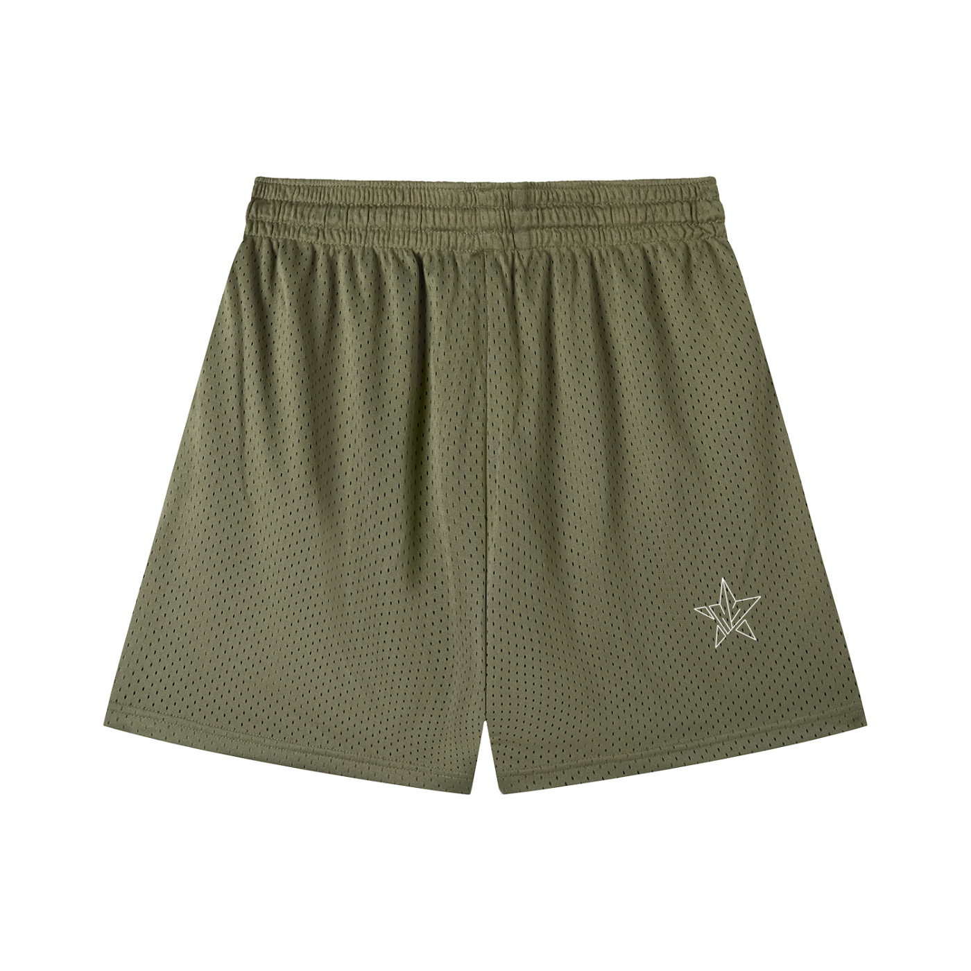 Mesh Drawstring Shorts