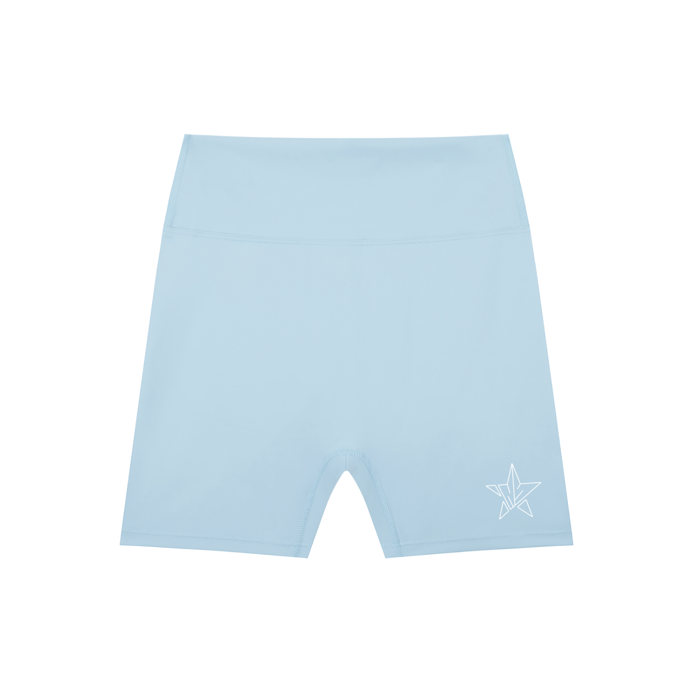 High-Waisted Blend Biker Shorts