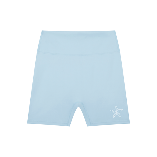 High-Waisted Blend Biker Shorts