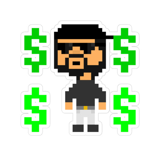 Pixel Chuli Money Sticker