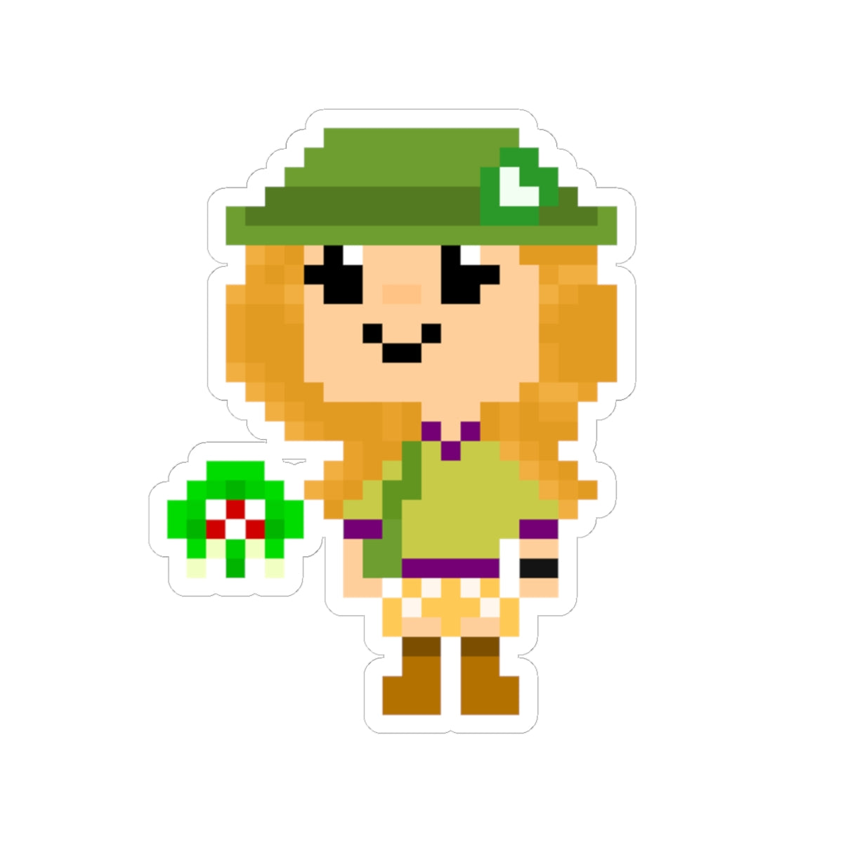 Pixel Katsura Sticker