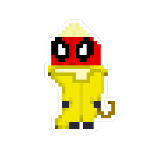 Pixel Dubpool Sticker