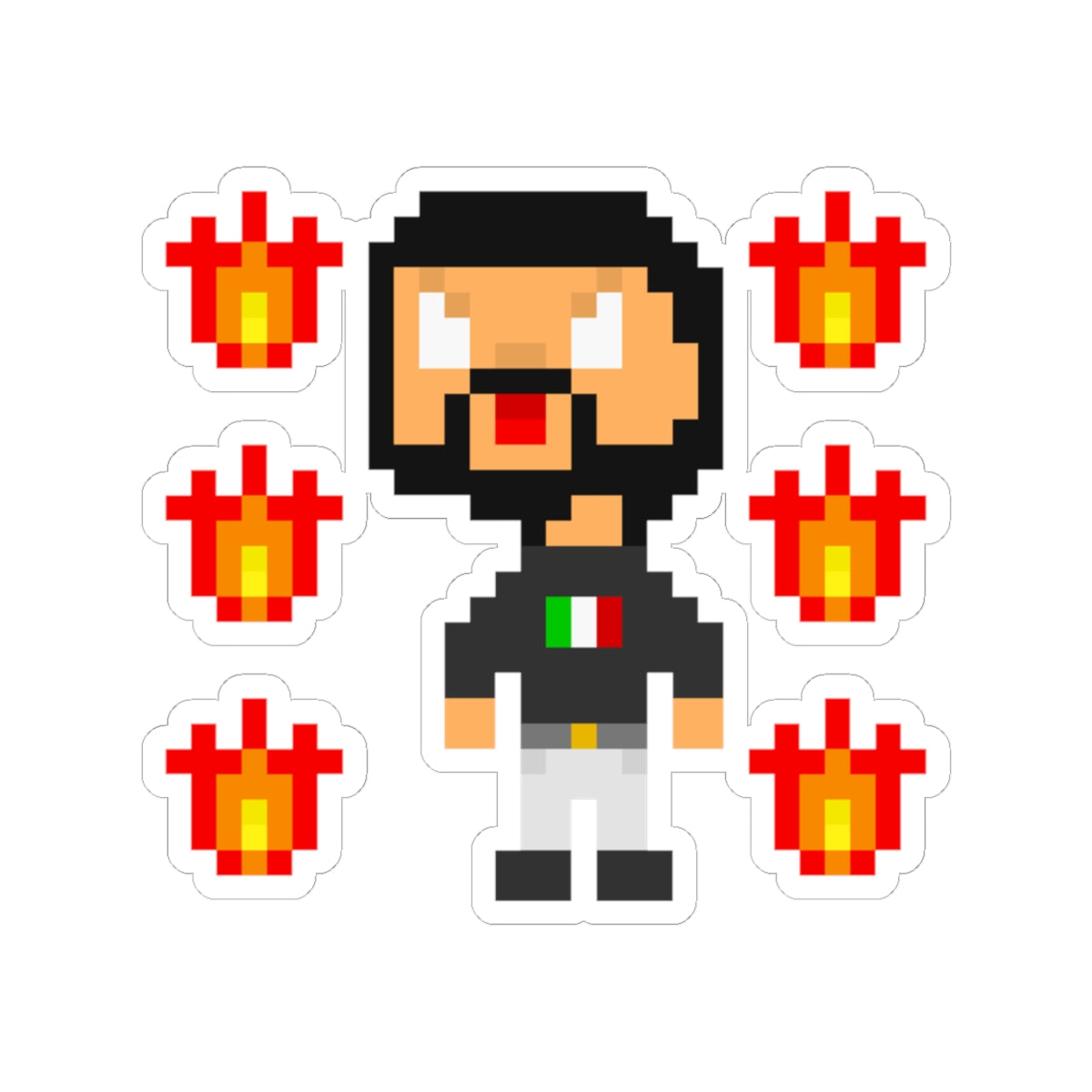 Pixel Chuli Mad Sticker