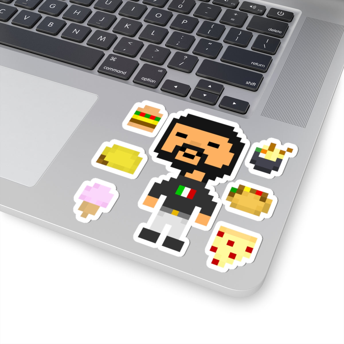 Pixel Chuli Food Sticker