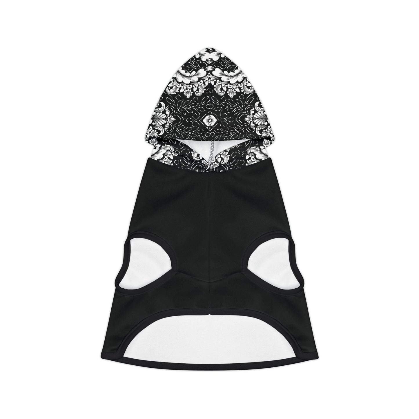 Black Paisley Pet Hoodie