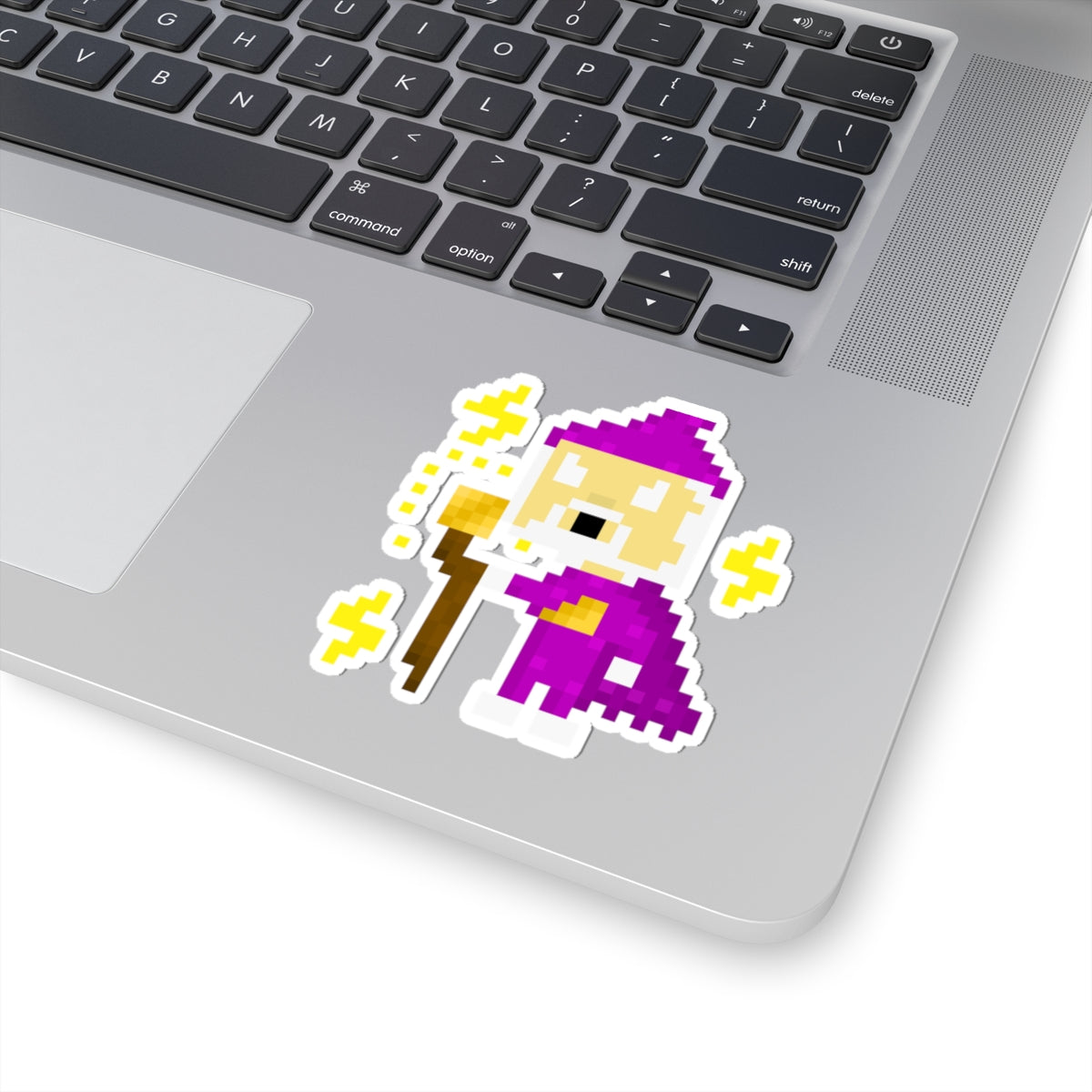 Pixel E Sticker