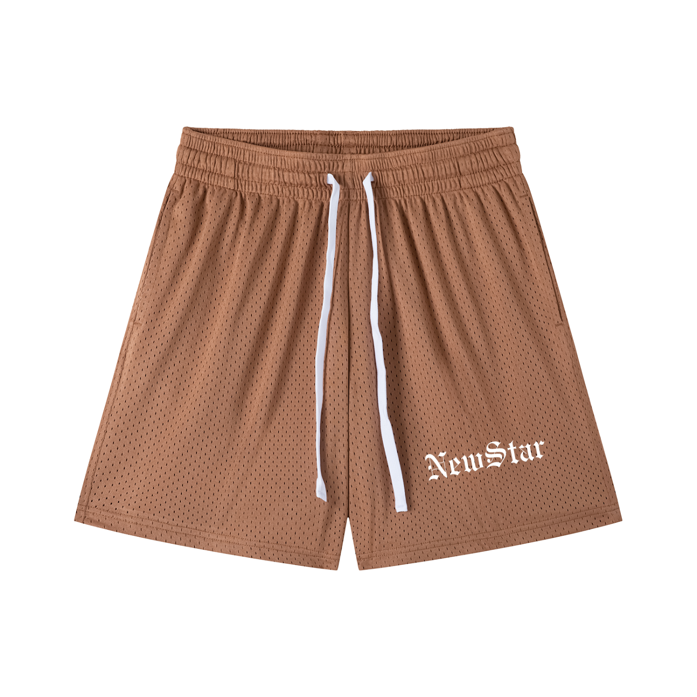 Mesh Drawstring Shorts