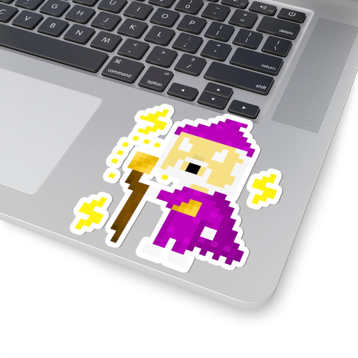 Pixel E Sticker