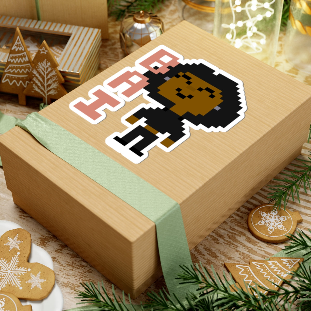 Pixel Retro Sticker