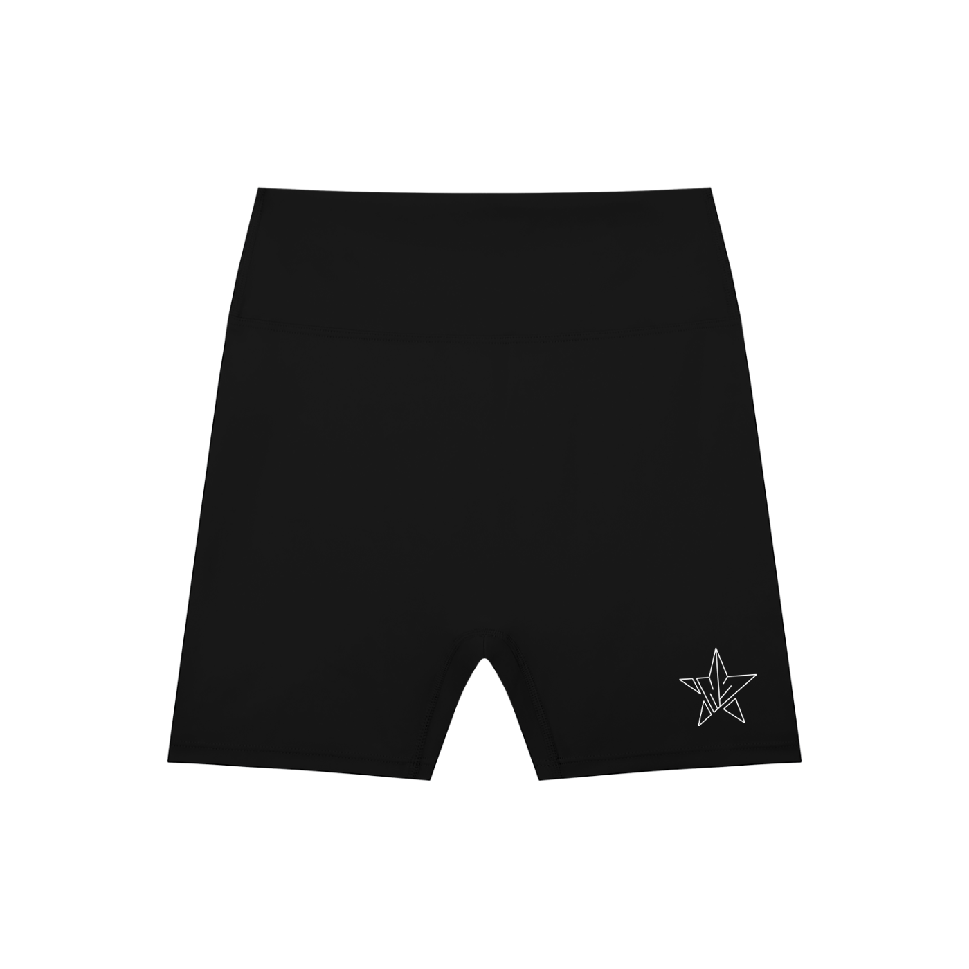 High-Waisted Blend Biker Shorts