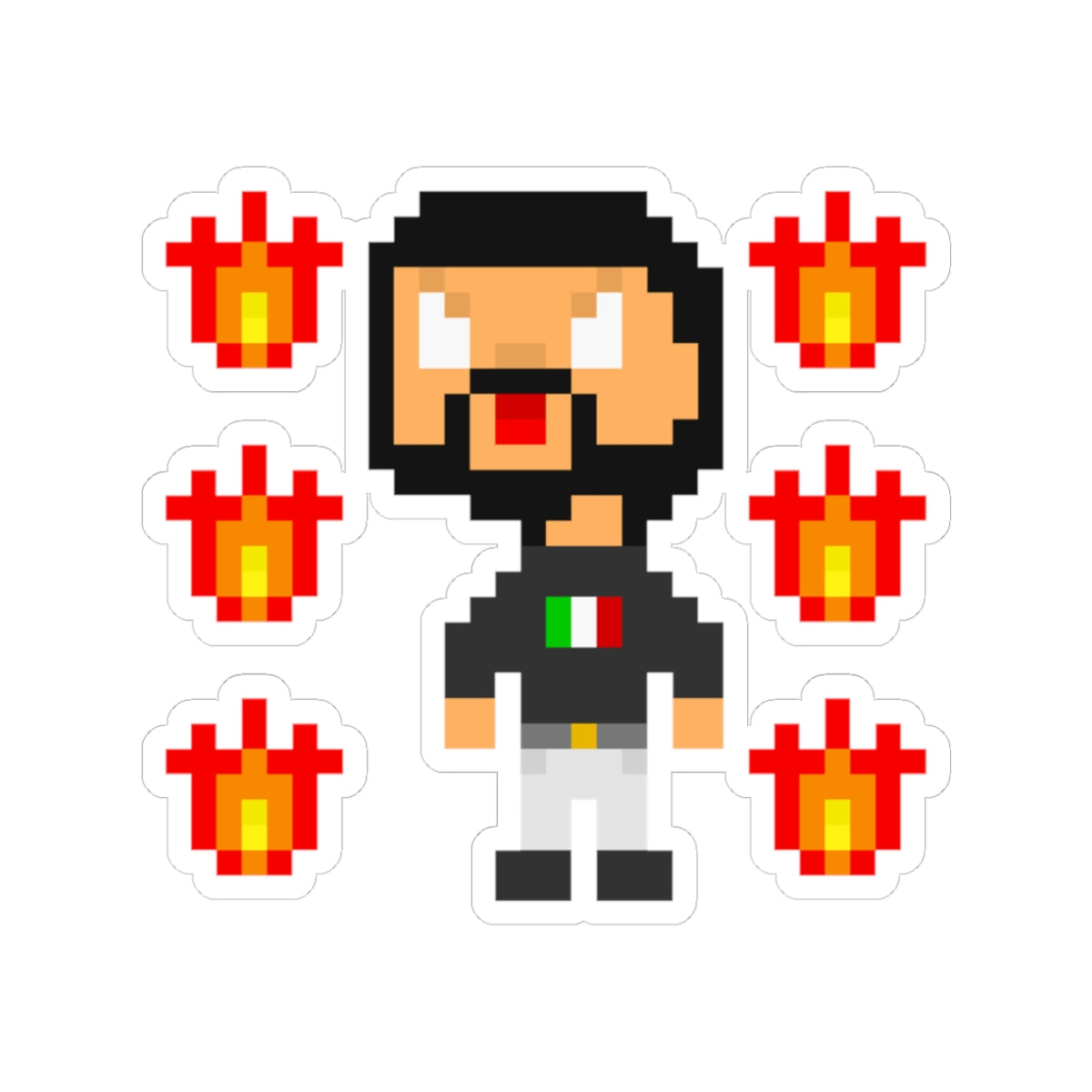 Pixel Chuli Mad Sticker