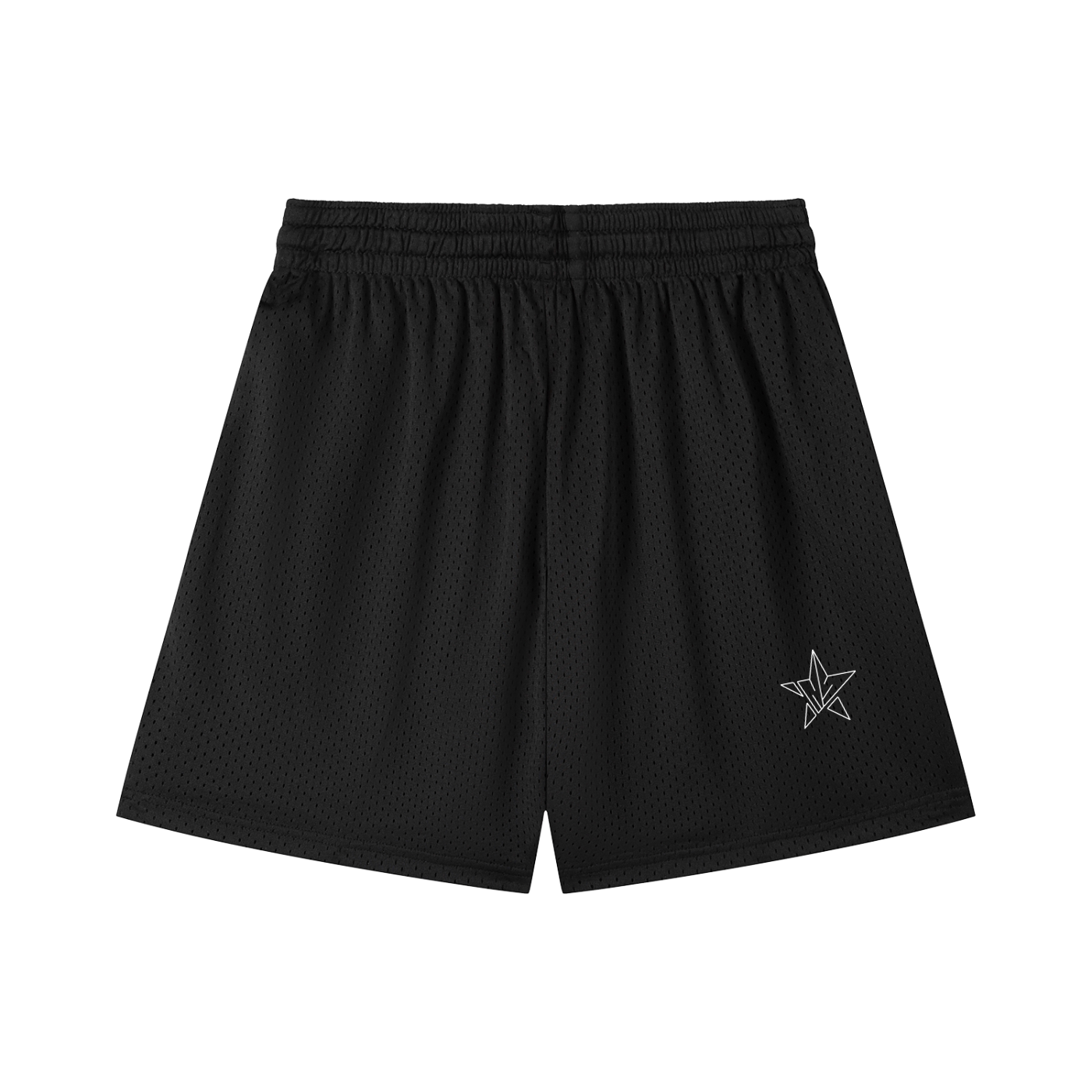 Mesh Drawstring Shorts