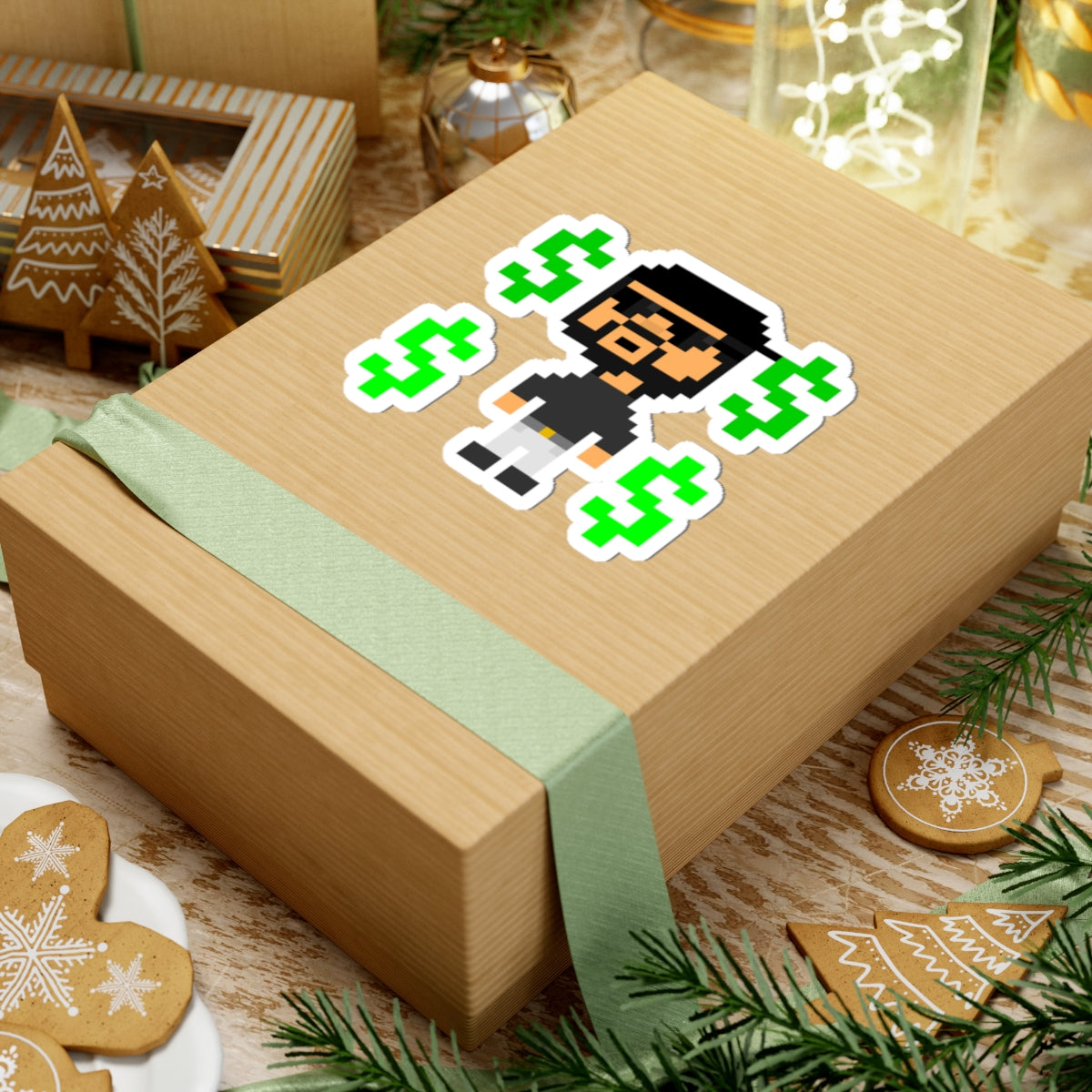 Pixel Chuli Money Sticker