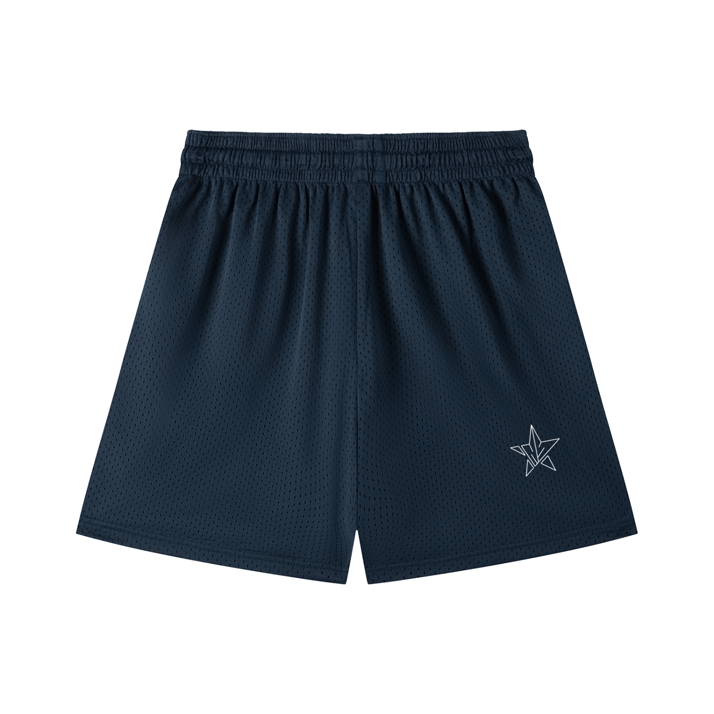 Mesh Drawstring Shorts