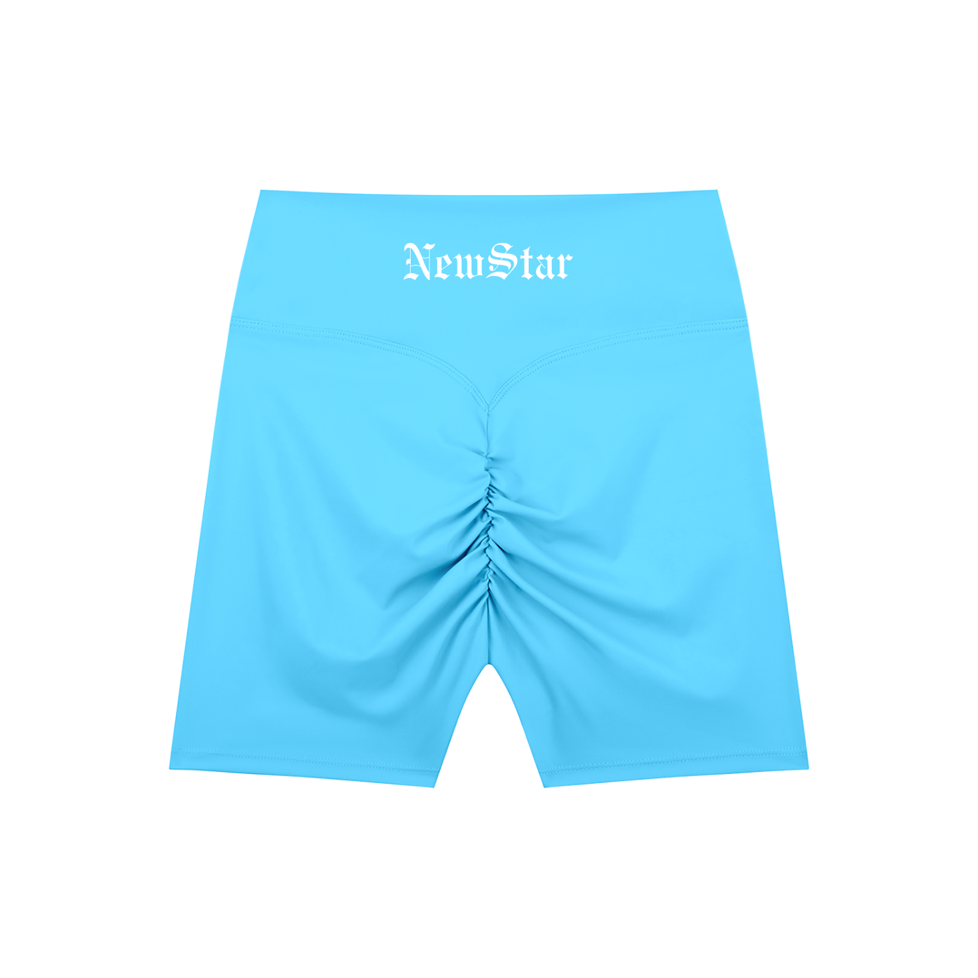 High-Waisted Blend Biker Shorts