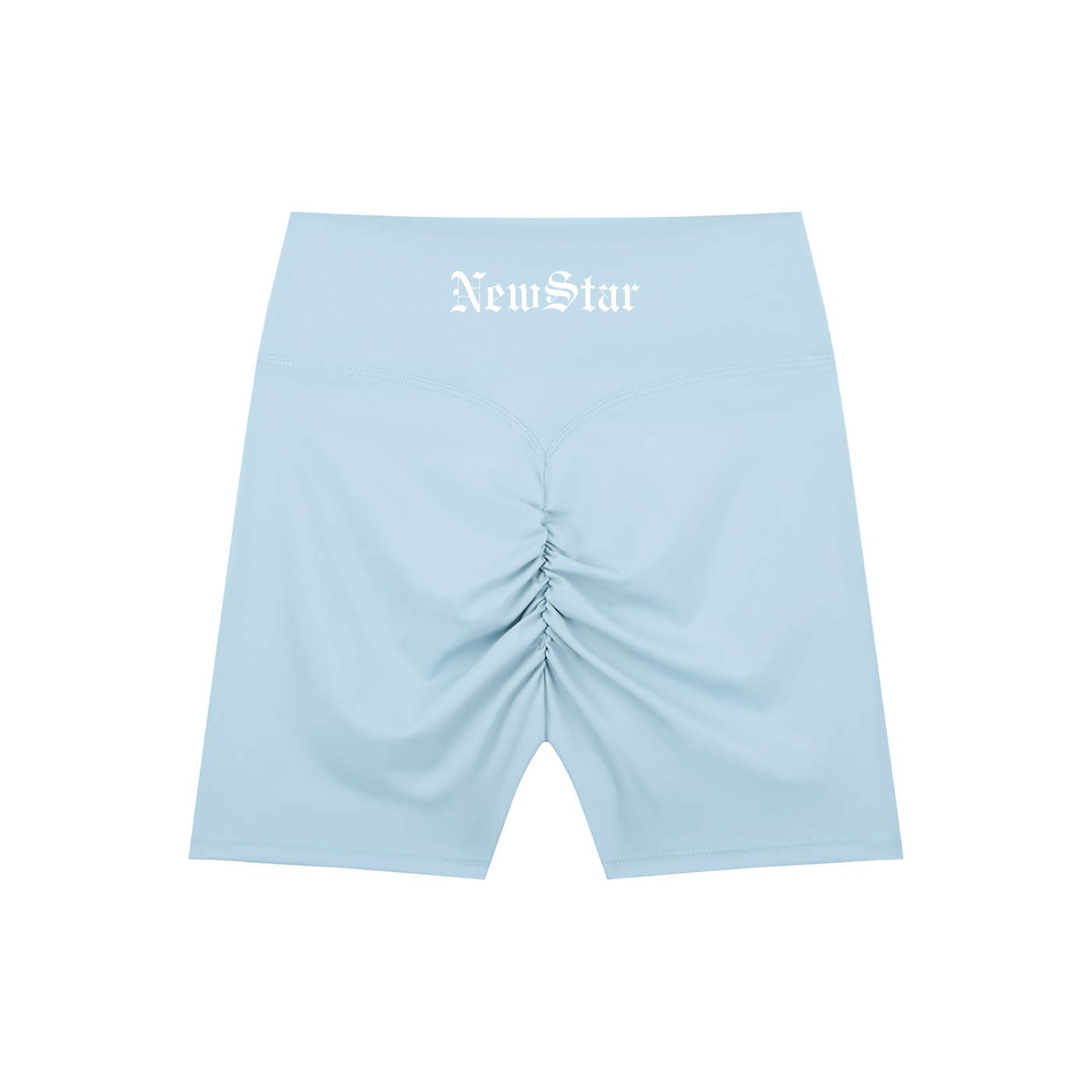 High-Waisted Blend Biker Shorts